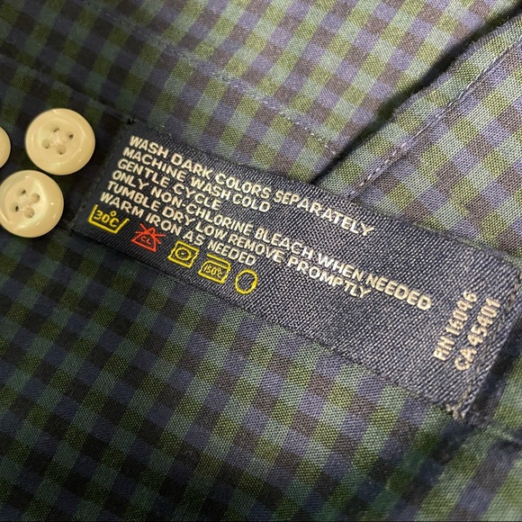 Nautica Men’s Long Sleeve Shirt Spread Col… - Picture 10 of 11